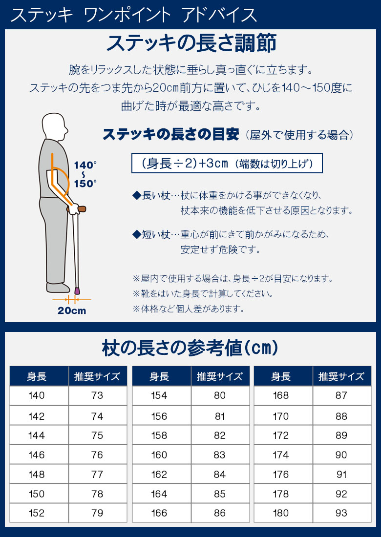 杖 介護 おしゃれ かるがも オム　折畳M  千鳥格子