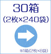 冷却シート子供用480枚入り（2枚×240袋）（30箱）